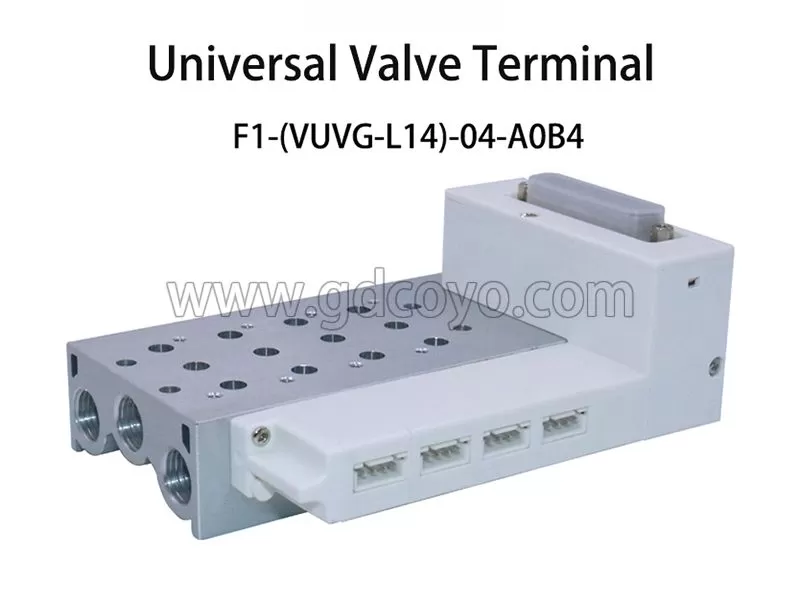 F1-VUVG-L14 Multi-Pin Plug Valve Terminal