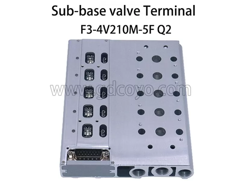 F3-4V210M Multi-Pin Plug Valve Terminal