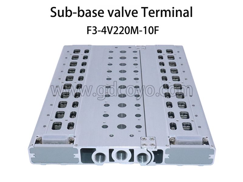 F3-4V220M Multi-Pin Plug Valve Terminal