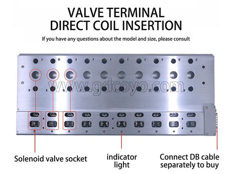 F3-4V310MC Multi-Pin Plug Valve Terminal