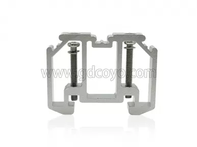 Aluminum alloy fixed parts E/AL-NS35 rail clip wiring terminal