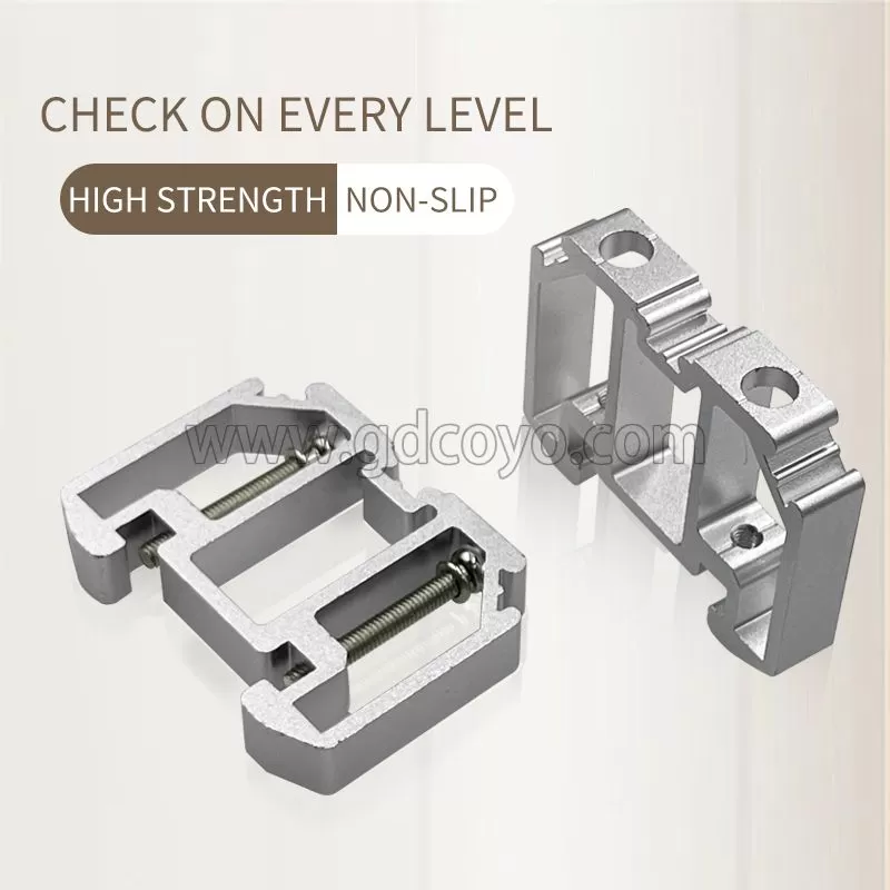 Aluminum alloy fixed parts E/AL-NS35 rail clip wiring terminal