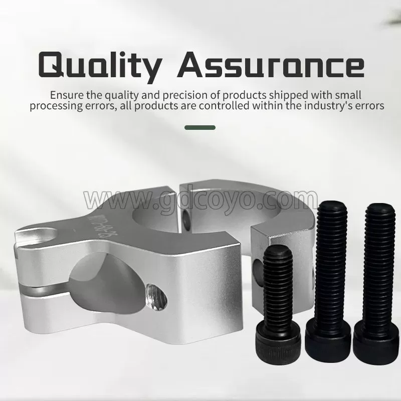 Aluminum alloy T-shaped three-way cross separation fixed clip for automotive production line robot arm fixture accessories