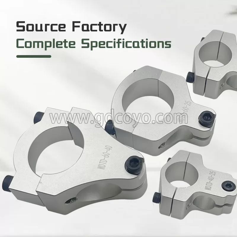 Aluminum alloy T-shaped three-way cross separation fixed clip for automotive production line robot arm fixture accessories