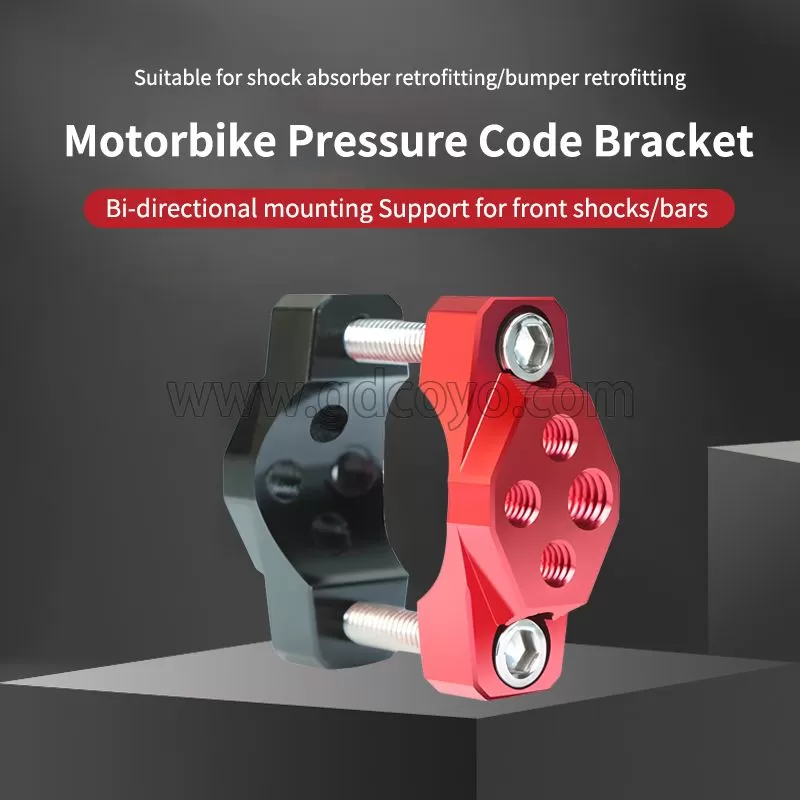 Motorcycle Decoration Modified Bracket Fixed Bumper Clamp Handlebar Aluminum Alloy Accessories