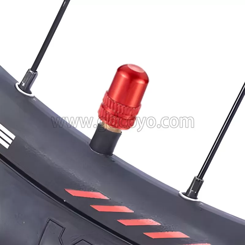 Mountain Bike Aluminum Alloy Dustproof Bicycle Valve Cap