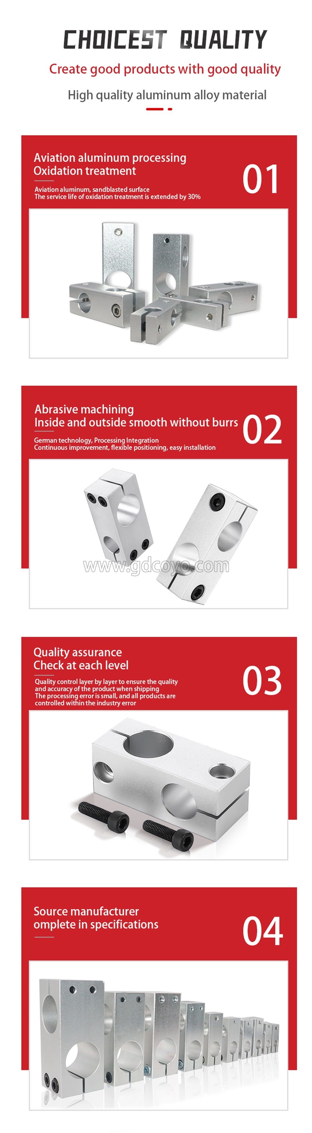 Optical Axis Cross Fixing Clip